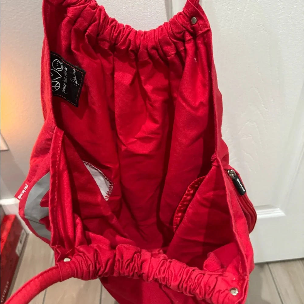 Red Heart Tote Bag - Picture 2 of 4